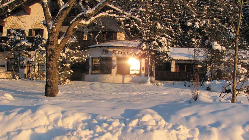 Weihnachtsfeier in den Bergen