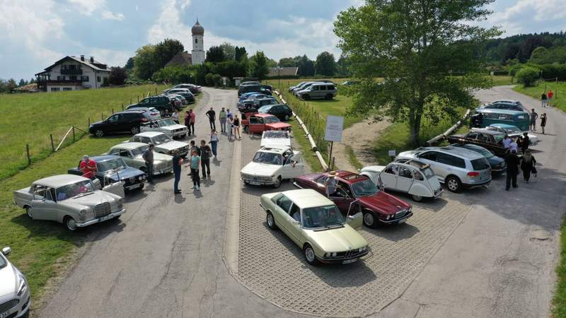 Mit Oldtimer den Starnberger See umrunden