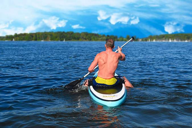 Stand Up Paddle Board Tour, Teamevent auf dem Wasser, Wasserevents, Firmenevents auf dem Wasser
