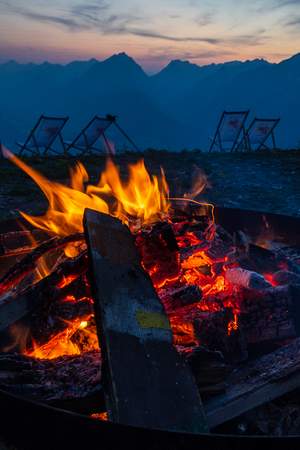 Firmenparty auf Tiroler Berghaus