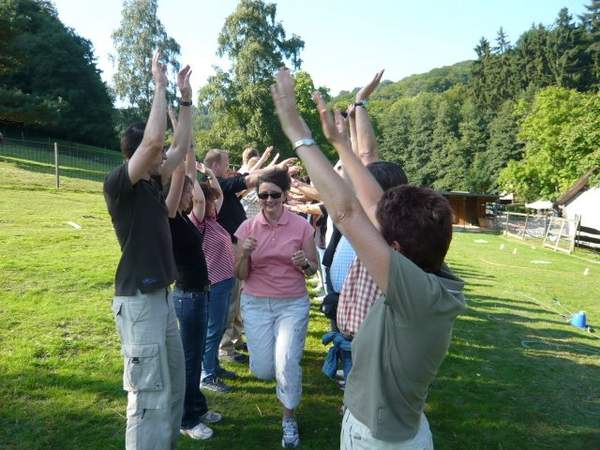 Outdoor Team Parcours am Waldsee