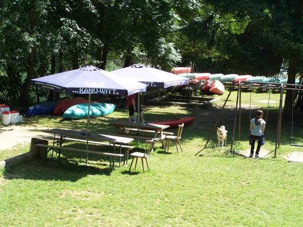 Kanufahrt auf dem Neckar & BBQ & Lagerfeuer