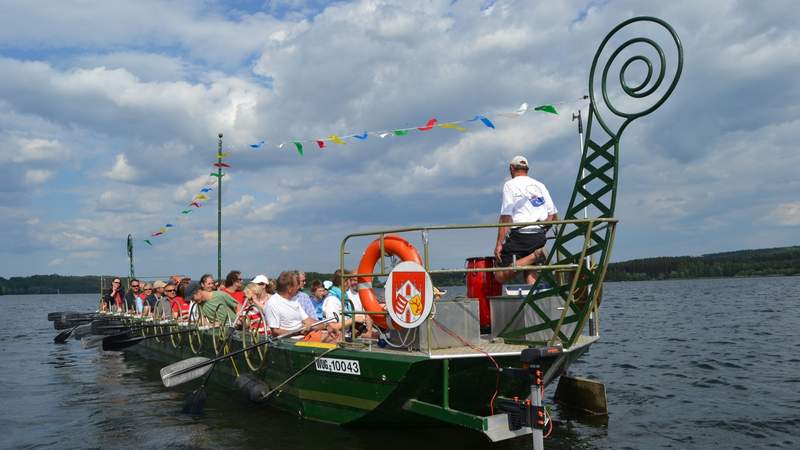 Galeerenfahrt im Fränkischen Seenland
