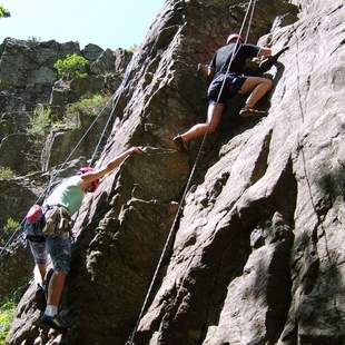 Felskletterkurs für Einsteiger