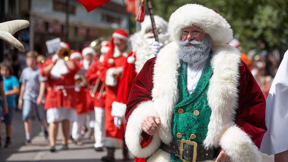 Weihnachtsmannparade Bakken