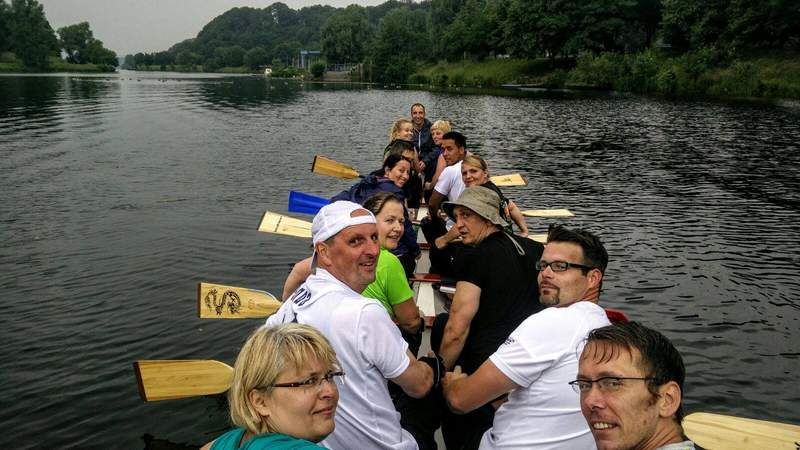 Drachenboot Kemnader Stausee