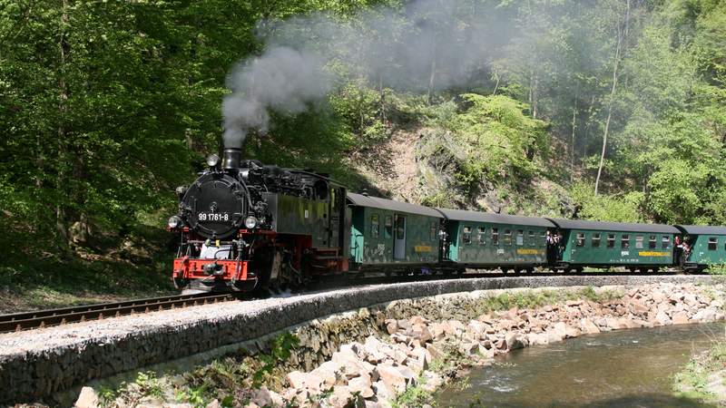 Braumeisterliche Fahrt mit Schmalspurbahn