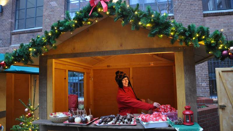 Mobiler Weihnachtsmarkt