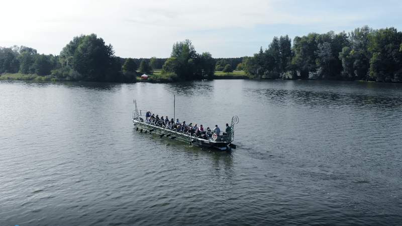 Galeerenfahrt im Fränkischen Seenland