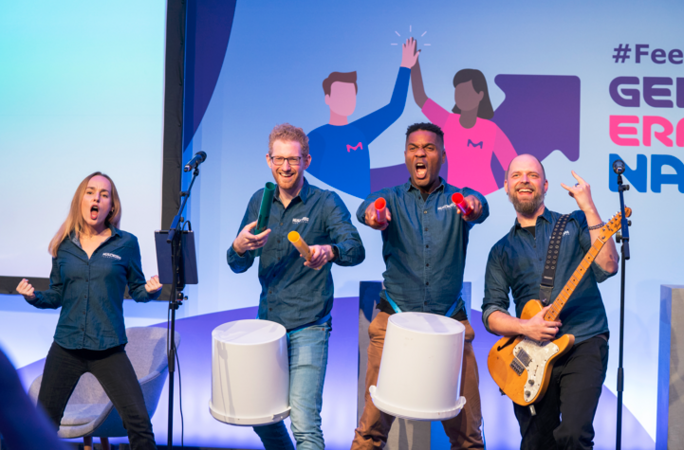 XXL-Bandworkshop für Tagung und Kongress