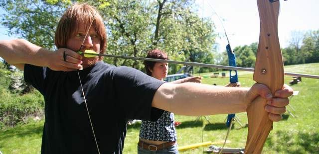 Bogenschießen - stacheln Sie den Ehrgeiz an