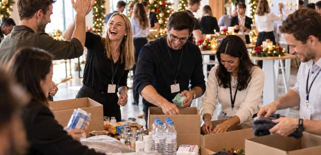 CSR - Weihnachtsfeier Weihnachtsaktion mit Herz – die CSR Challenge