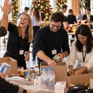 CSR - Weihnachtsfeier Weihnachtsaktion mit Herz – die CSR Challenge