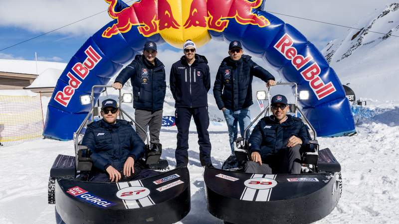 Teamevent mit Elektro-Bobs im Schnee im Ötztal Tipps zur Weihnachtsfeier mit Übernachtung