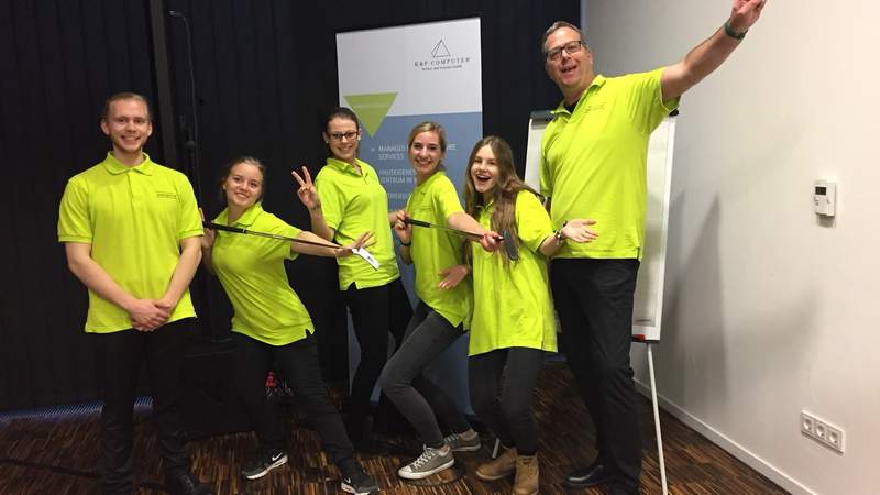 Unsere Teamleiter bringen Spaß in Ihr Event Teamgeist – Spaß – Bewegung = Tagungsgolf
