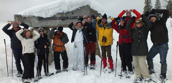 Schneeschuhwandern im Schwarzwald