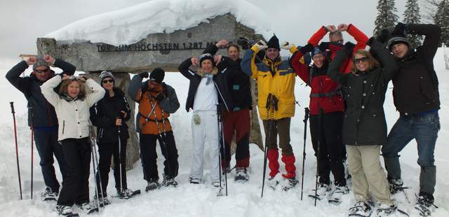Schneeschuhwandern im Schwarzwald