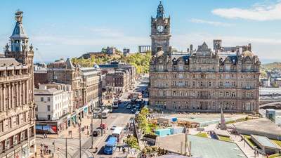 Incentive Reise Gruppenreise Schottland Edinburgh Innenstadt