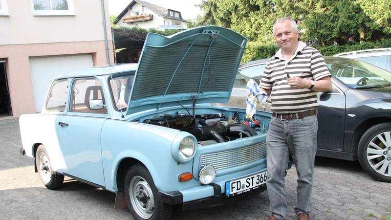 Trabi Mit dem Trabi durch die Rhön