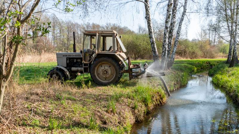 Traktor fahren Firmenevent