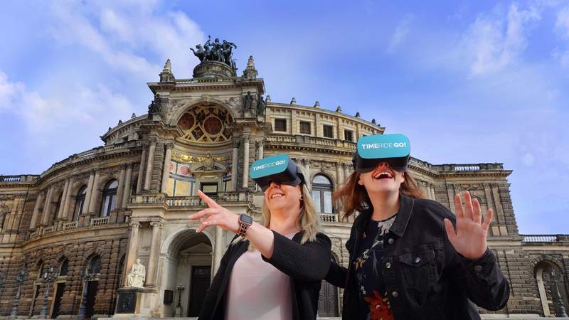 Gäste tauchen dank VR in die Vergangenheit ein