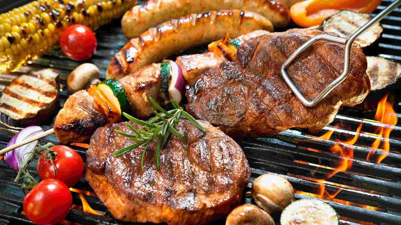 HüttenEvent Verpflegung Grillbuffet