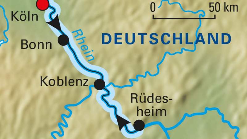 Firmenvent: Weihnachtsmarkttour auf dem Rhein