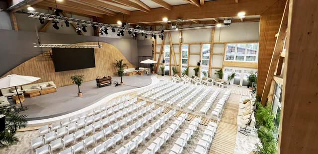 Event - & Tagungsstrand BeachMitte Tagung & Kick-Off am Winterstrand