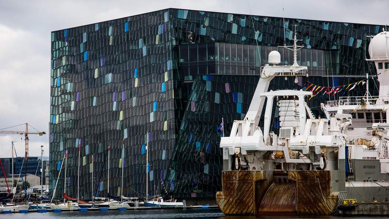 Harpa Konzerthalle in Reykjavik