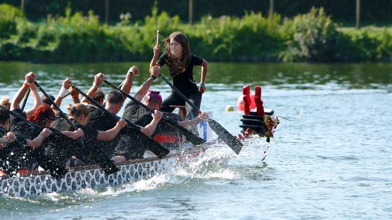 Drachenboot, Trend Event, drachenboote, dragon boat, event, drachenbootfahren, drachenbootrennen, rennen, fahren, paddeln