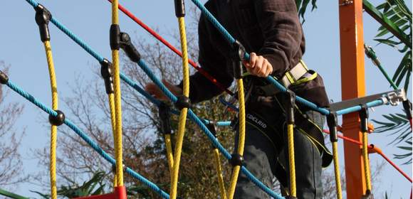 Mobiler Kinderhochseilgarten - CO2 neutral