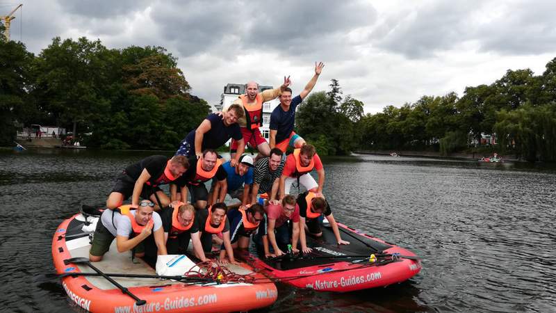 JGA auf der Alster