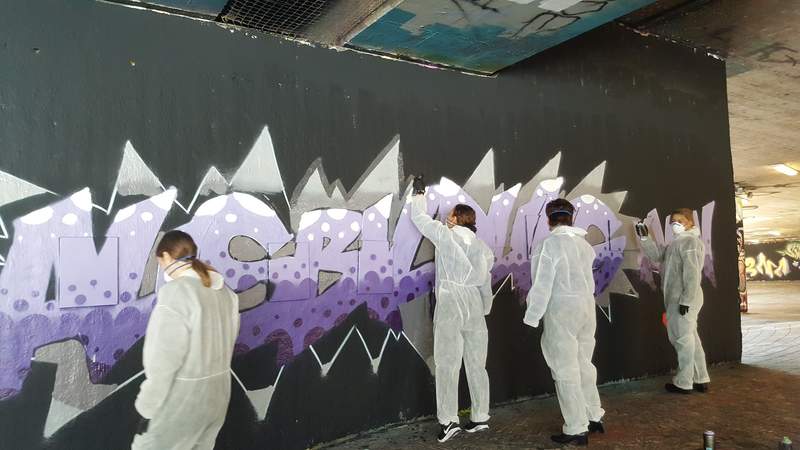 Graffiti Teambuilding-Event in Stuttgart