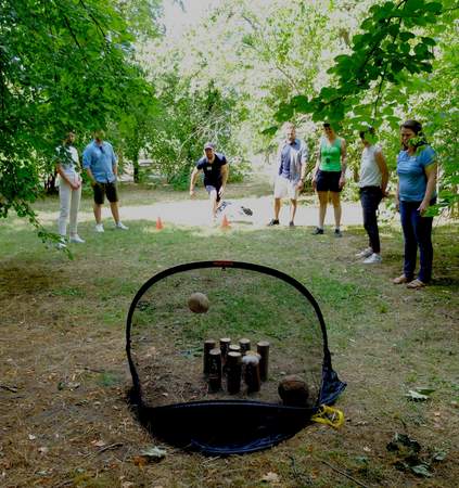 Teamrallye: ein Parcours - viele Spiele