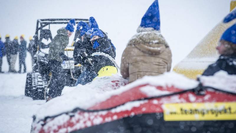 Winter Quad Parcours | Schneemobil-Parcours