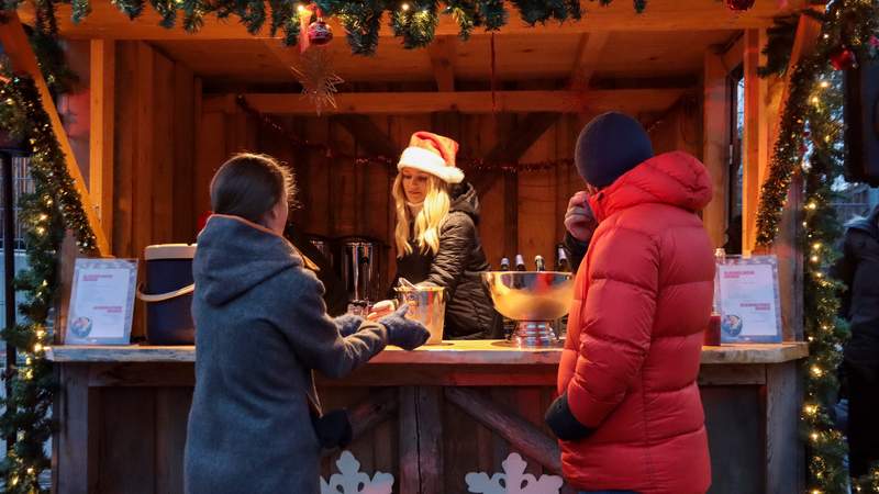 Mobiler Weihnachtsmarkt