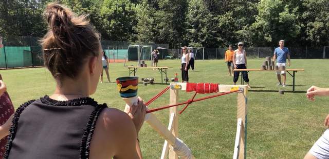 Katapultbau Teamevent Katapultbau Teamevent