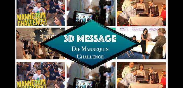 3D Message - Die Mannequin Challenge 3D Message - Die Mannequin Challenge