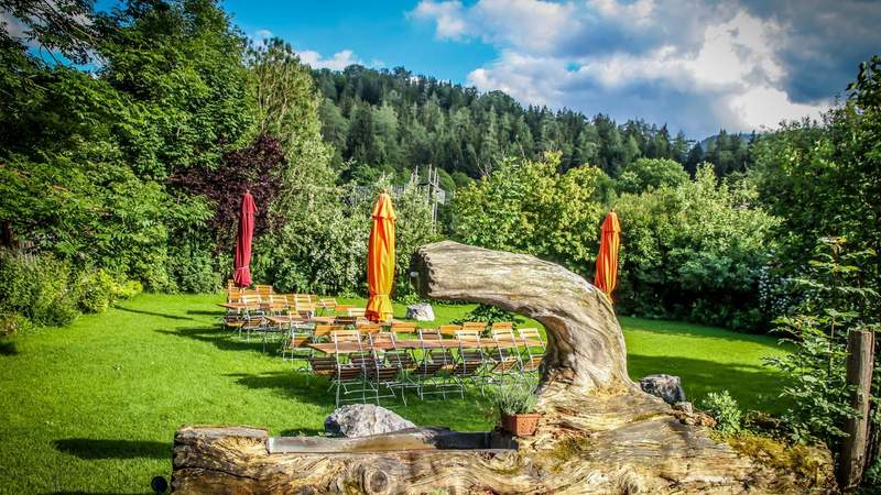 Berg- und BauernhausEvent Garten