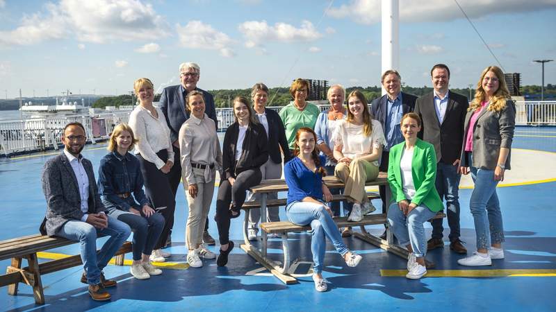 Deck 11 auf den Finnlines-Fähren