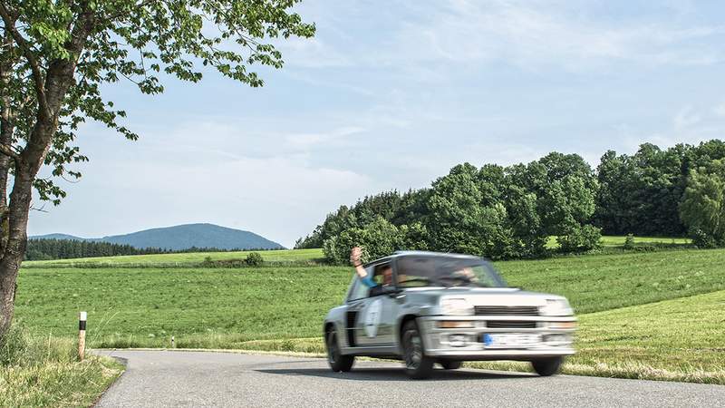 Rallye für Oldtimer und Youngtimer auch mit Mietwagen von Lord George