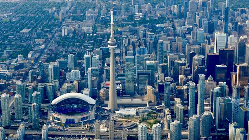 Luftaufnahme von Toronto