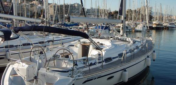 Auf der Segelyacht vor Mallorca