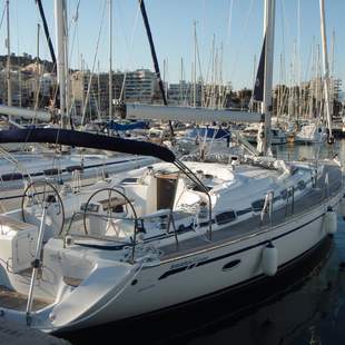 Auf der Segelyacht vor Mallorca