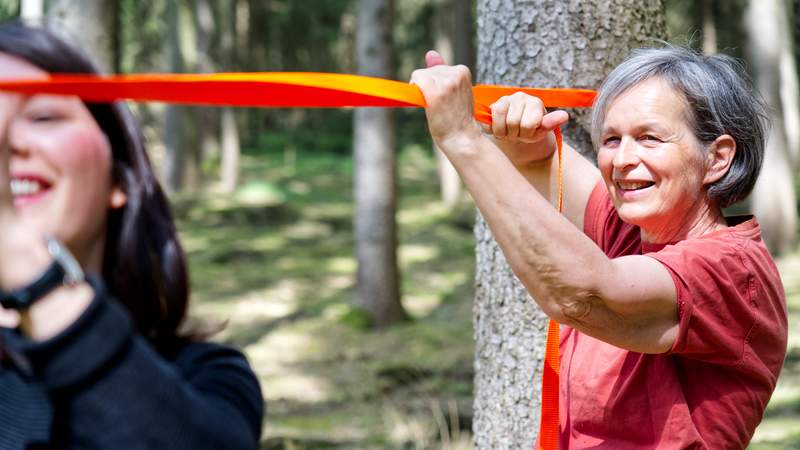 Baumzelt-Übernachtung: TEAM-Zeit im Wald