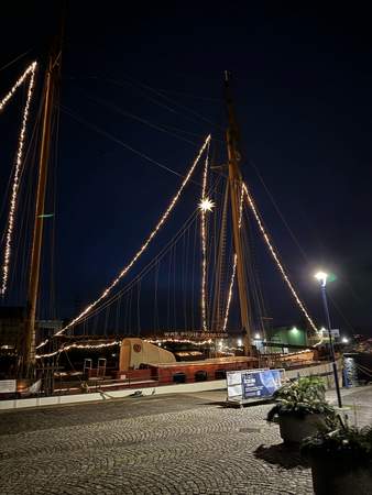 Weihnachtsfeier auf der Weissen Düne