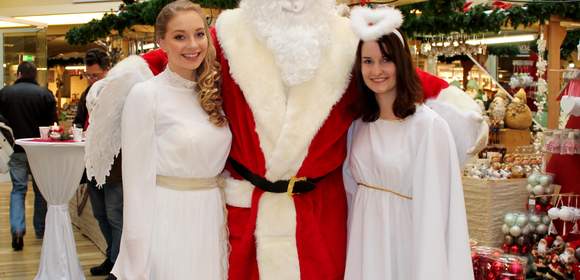 Weihnachtsmann, Christkind, Engel, Nikolaus