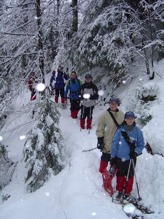 Schneeschuhwandern in den Allgäuer Alpen