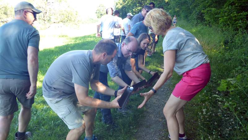 Geocaching als Teambuilding bei dreamteam[concept]