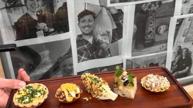 Snacks im Rahmen des Stadtteilführung durchs Westend Snacks im Münchner Westend